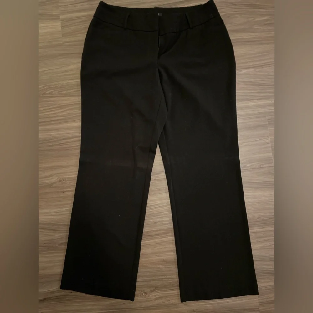 Apt. 9 Black Pantsuit straight leg size 14 - Picture 4 of 4